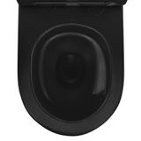 Toilet bowl Rea Carlo Mini Tornado NF BLACK MATT