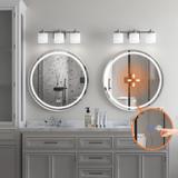 ΚΑΘΡΕΦΤΗΣ ΤΟΙΧΟΥ LED 60cm MMJ BRUSH SILVER