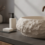 Aufsatzwaschbecken Rea Mika Warm Beige