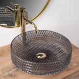 Umywalka nablatowa Rea Cristal Grey 39