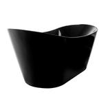 freistehende Badewanne Rea Ferrano black