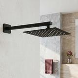 Kvadratna tuš ruža REA JS-P015B 25cm Black