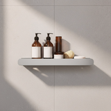 Bathroom shelf SF03 45cm steel brush