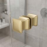 Shower door handle Rea 04 Brushed Gold