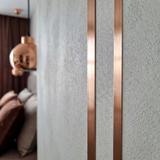 Selbstklebende Zierleiste Rea P14454A 2cm Brush Copper