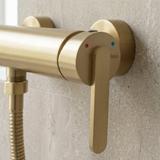 Wannenarmatur REA Ontario Side Brush Gold