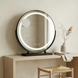 Spiegel LED MAKE-UP Black 50 cm