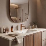 Bathroom faucet Rea Grace Brush Copper