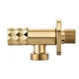 Ъглов вентил Diamond 03 1/2" x 3/4"Gold