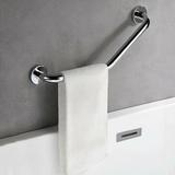 Angewinkelte Badezimmer-Haltestange Chrome