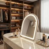 Spiegel LED GLAM White 40x45cm