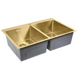 Diskho i rostfritt stål REA Joel BRUSH GOLD