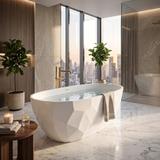 Freestanding bath Rea Celia 170
