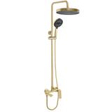 Duschgarnitur Rea Prime Brush Gold