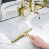 Dusch abzieher Brush Gold