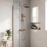 Shower set with thermostat Rea Parot Light Brush Copper