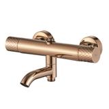 Rea Lungo Diamond Copper dušas komplekts ar termostatu