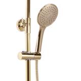 Conjunto de chuveiro REA VINCENT dourado com termostato