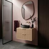 Waschtischunterschrank Rea Mono 60cm Beige