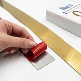 Selbstklebende Zierleiste Rea P14454CA 3,8cm Brush Gold