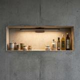 Bad LED-Wandleuchte APP1868-1W 80 cm Black