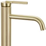 Waschbeckenarmatur Rea Argon Brush Gold high