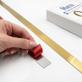 Selbstklebende Zierleiste Rea P14454 2cm Brush Gold