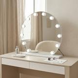 Spiegel LED HOLLYWOOD White 50 cm