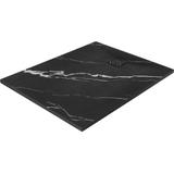 Duschtasse Magnum CARRARA BLACK 80x100