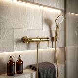 Duschschlauch mit Verdrehschutz Rea Gold 150 cm