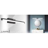 Nástěnné svítidlo LED 12W 50CM APP373-1W - černé