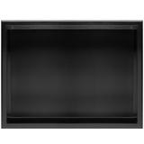 NISCHENREGAL BAD 30x45 schwarz matt
