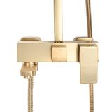 Duschgarnitur REA JACK BRUSHED GOLD