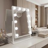 Miroir LED HOLLYWOOD White 30x40