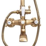 Shower set REA BERGAMO antique bronze