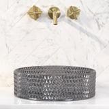 Countertop washbasin Rea Cristal Black 35