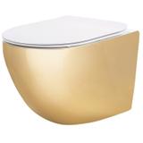 WC Schüssel Randlos Rea Carlo Mini Tornado NFQ GOLD WHITE