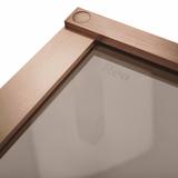 Duschkabine REA Hugo 80x90 Copper Brush