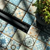 REA Neox Slim pro Dreno Linear Preto 80