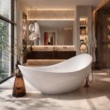 Freistehende Badewanne Rea Maris 180