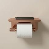 Toilettenpapierhalter mit Ablage 6613 Modern Copper