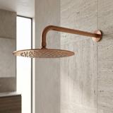 Кръгла душ глава REA JS-P014BRG 25cm Brush Copper
