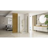 Duschkabine REA Hugo Gold Brush 80x100