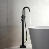 Frei stehende Armatur Rea Lungo Black