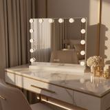 Spiegel LED HOLLYWOOD White