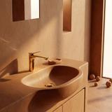 Bathroom faucet PREMIUM Rea Vision Gold Low