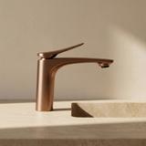 Tvättställsblandare PREMIUM REA Vision Copper Brush Low
