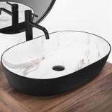 Aufsatzwaschbecken Rea CLEO BLACK AIAX MATT