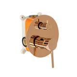 Potinkinė dušo sistema Rea Lungo Copper + DĖŽUTĖ
