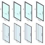 Cabina de dus De colt Rapid Swing